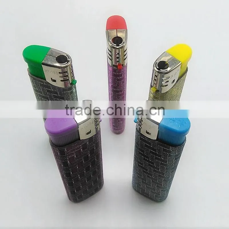 Good quality colored customized paper cricket lighter