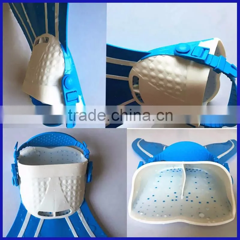 New arrival children style rubber swimming fins, diving mono fins with customized service