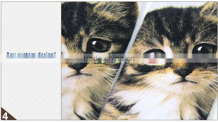 Animal photo print sublimated cute socks in China