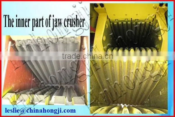 High quality two stage crusher jaw PE/PEX series with capacity of 1-800TPH