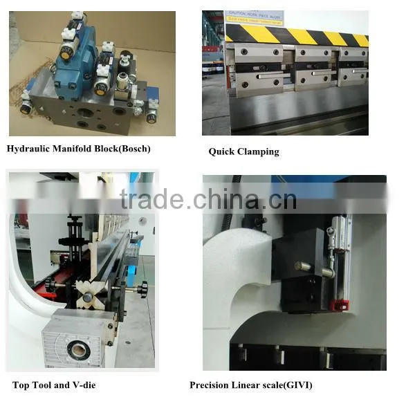 Bohai branfd popular solde cnc 100ton x 3200 press brake,sheet press brake