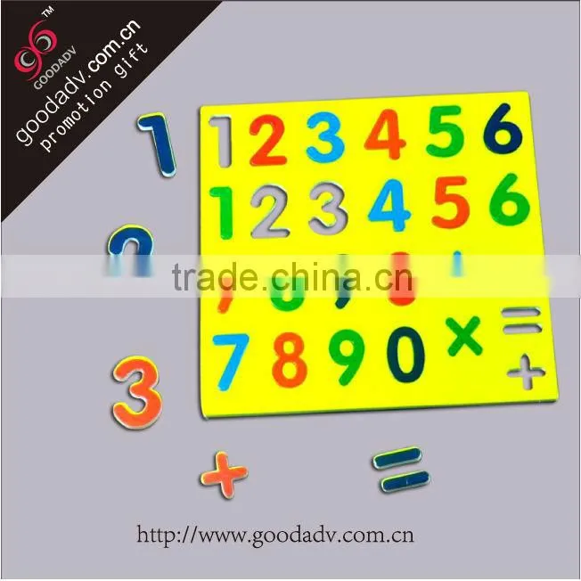 Colorful Intelligence Toys EVA Foam Digits Puzzle