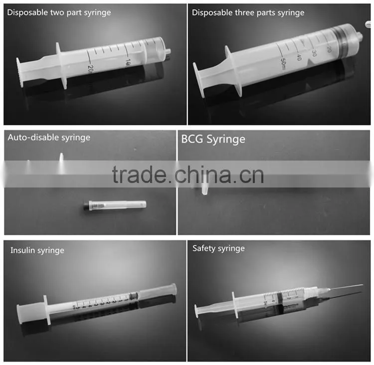 Medical syringe sterilization packaging