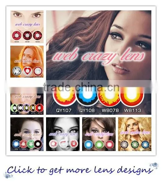 Best selling wholesale colored contacts for Halloween contact lenses