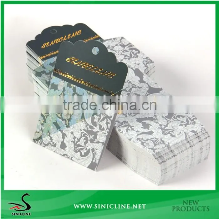 Sinicline folding necklace and earring cards