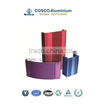 Color anodizing extruded aluminum amplifier case