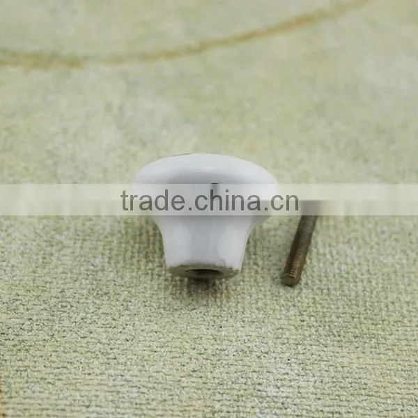 High quality ceramic kids wardrobe door knobs