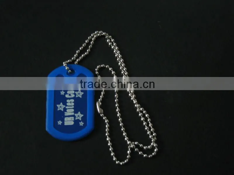 metal aluminum dog tag
