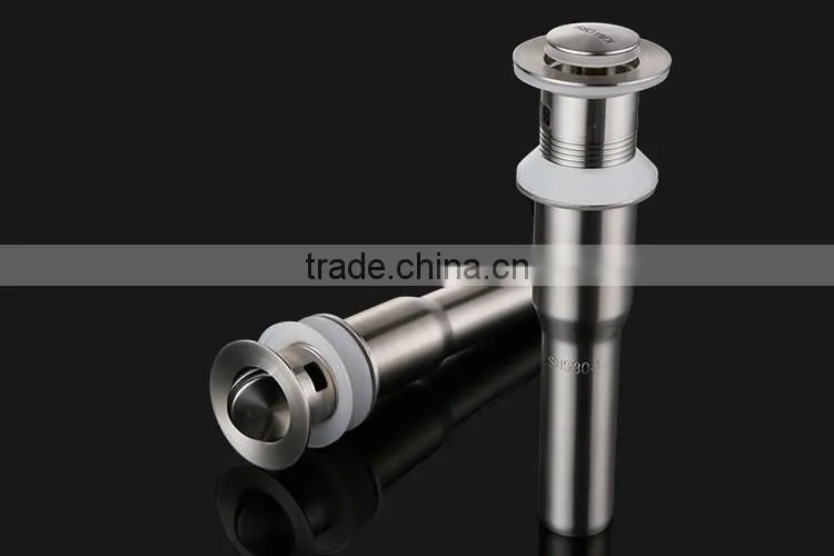 THUN durable 304 stainless steel washbasin pop up drain