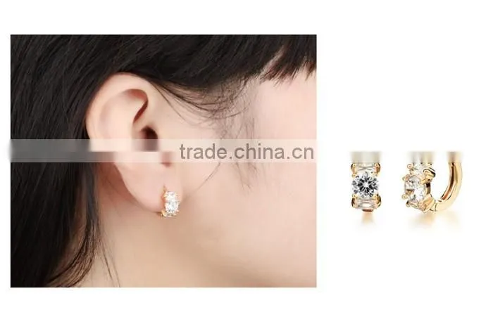 2016 fancy ladies latest design gold earings earring findings