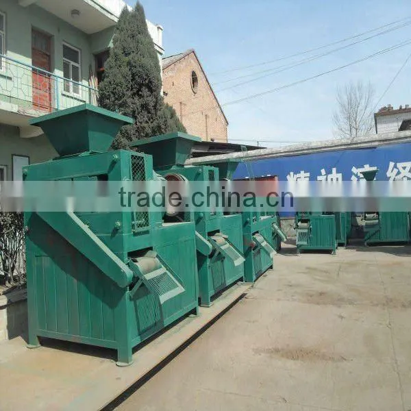 CE approved high efficiency roller ball briquette press machine from stock