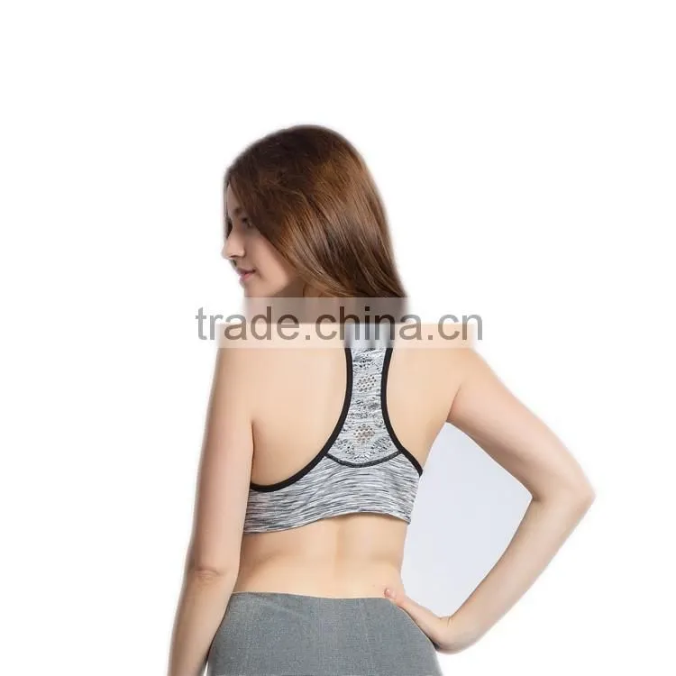 Custom made breathable wholesale sports bra