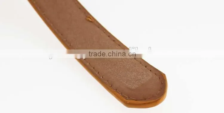 NEW Design PU leather dresses for women belt with gold buckle in yiwu