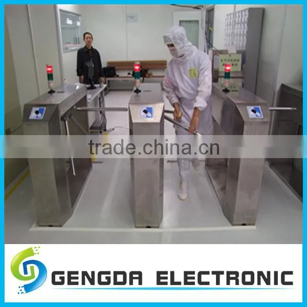 automatic tripod barrier rfid control system for subway pedestrian access
