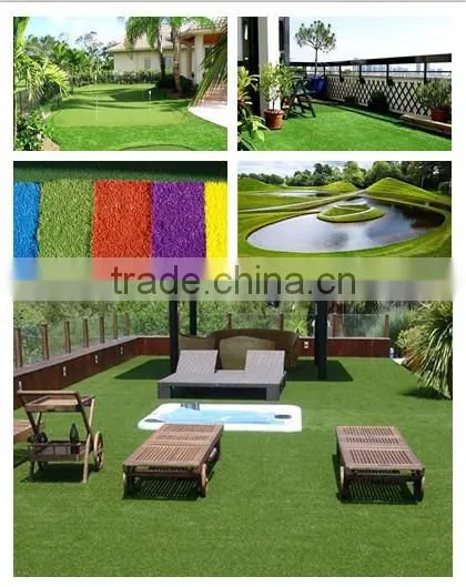 kindergarden/playground artificial grass with high quality