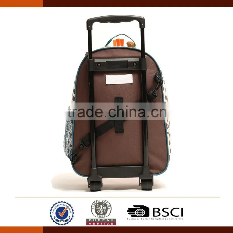 Detachable Cartoon Trolley School Bags for Kids