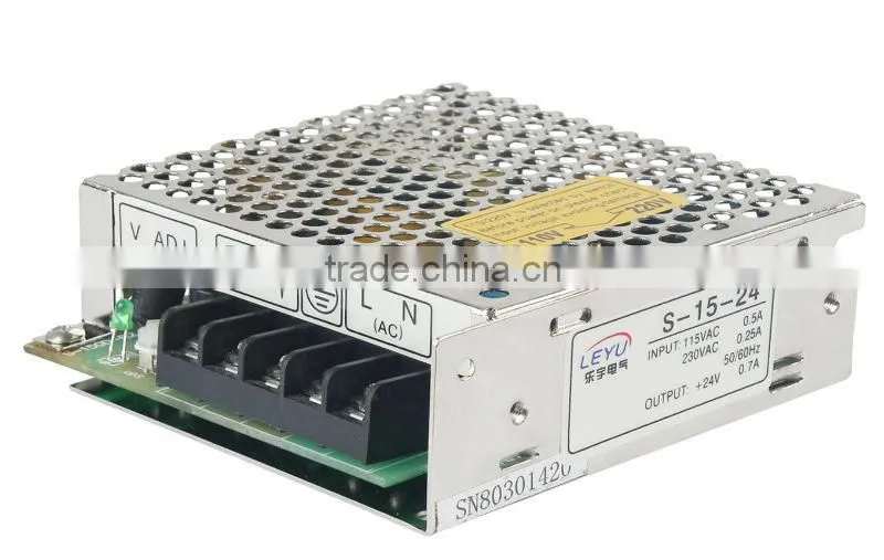 12V 1.3A CE ROHS approved led driver S-15-12 AC DC led driver power supply