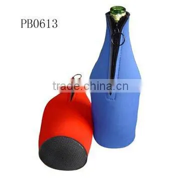 fashion one bottle neoprene thermal bear cooler bag