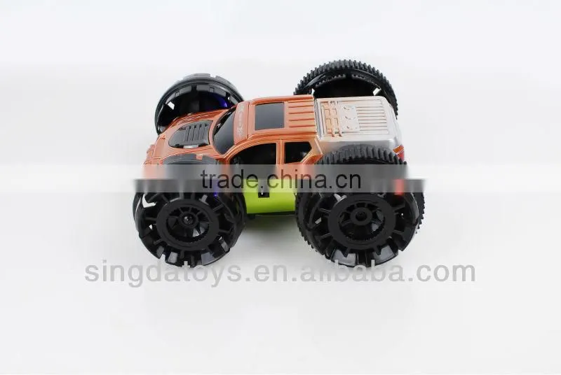 Nice tipping bucket can use tow sides rc stunt car