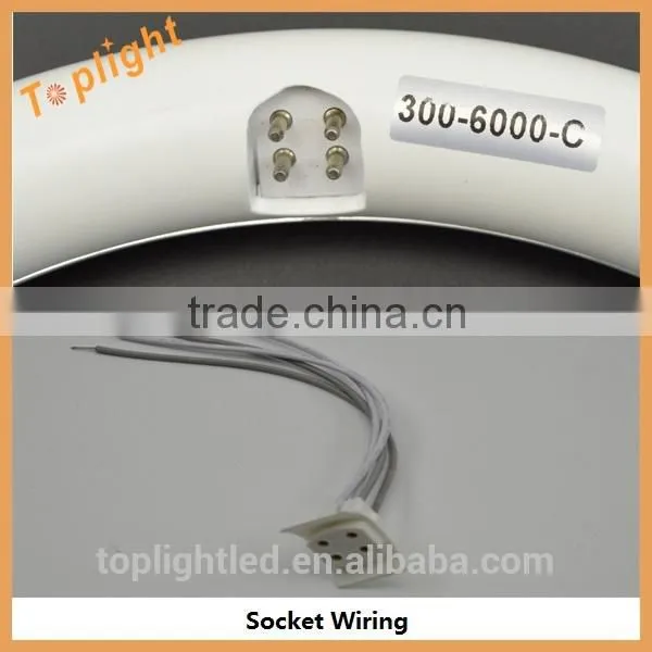 3 years warranty 18W G10Q 4pin LED 300mm circular Tube