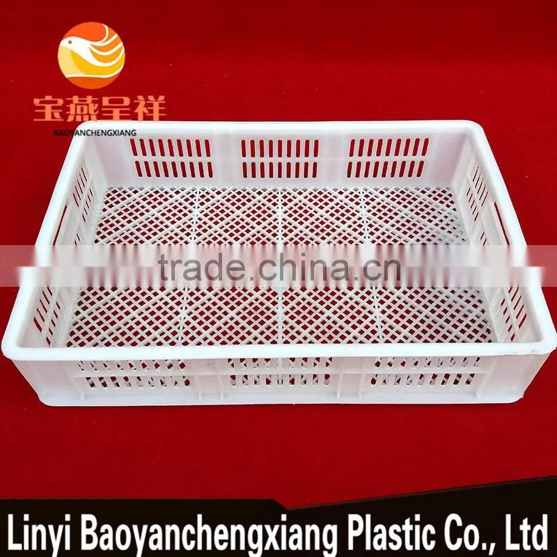 605x420x130mm plastic moving crate sale for turnover chick duckling transportation