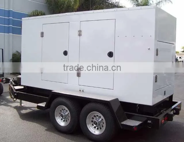 silent diesel soundproof generator with Low noise( cummins, deutz, mitsubishi, wuxi)