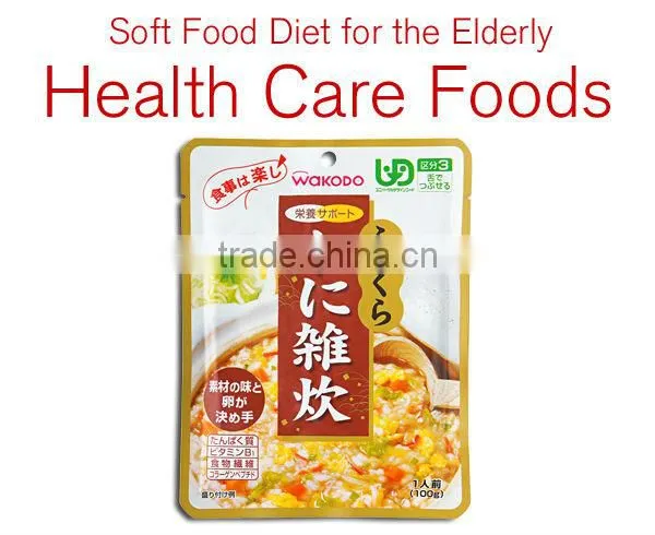 JAPAN WAKODO Health Care Soft Food Diet for Elderly & Seniors