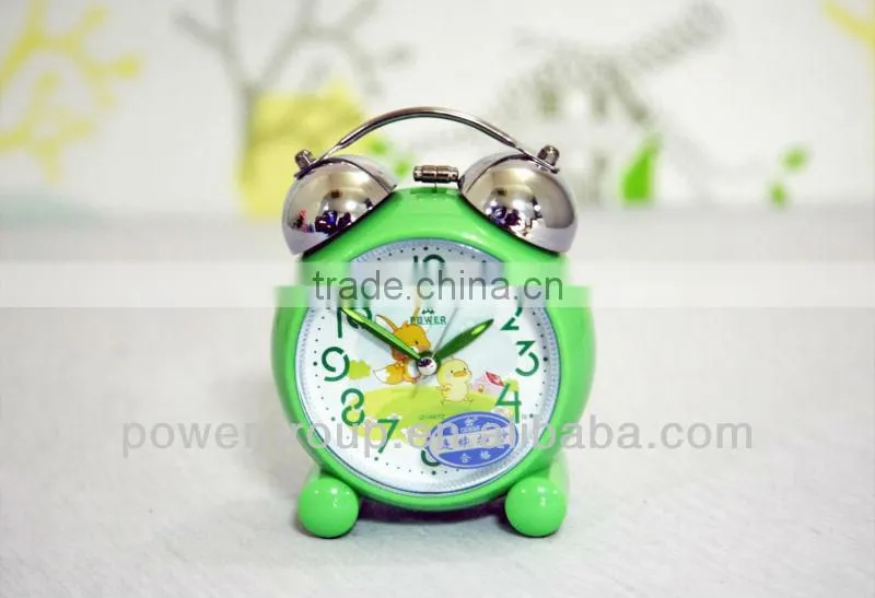 sweet lovely alarm clock with two bells