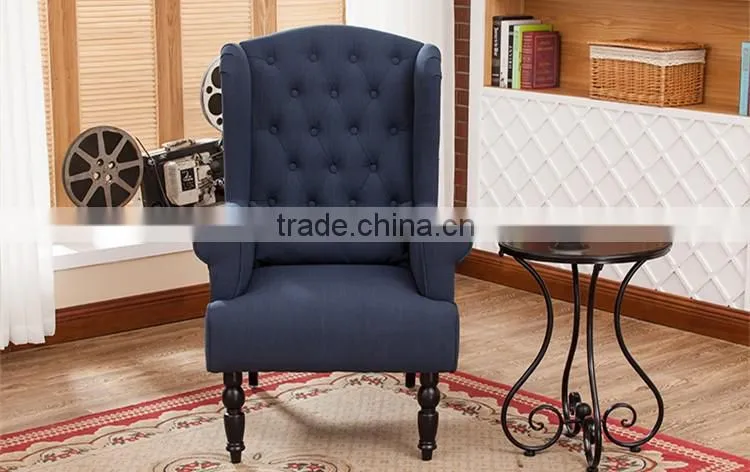 fabric fashionable Retro comfortable sofa chair Y463
