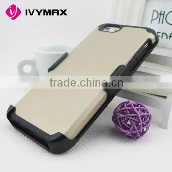 Perfect Fit Holster Combo Mobile Phone Case for Apple Iphone 6 New Product