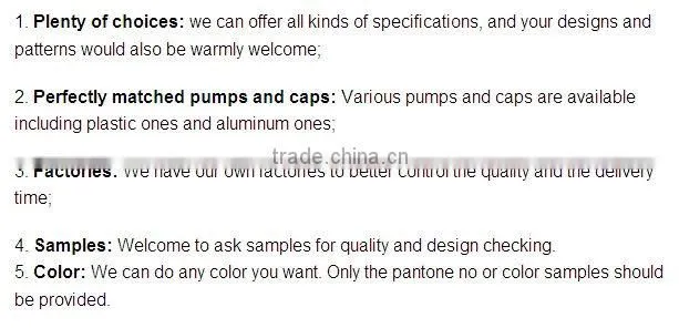 100ml plastic bottle with pump