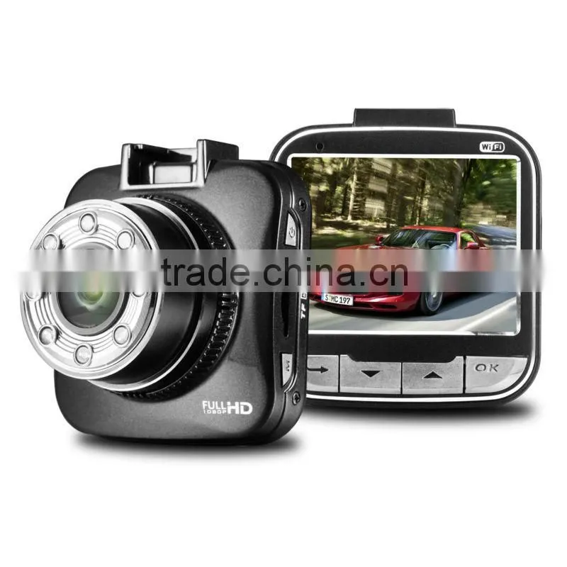 2.0'' full HD 1080p car dvr with wi-fi link function, car black box