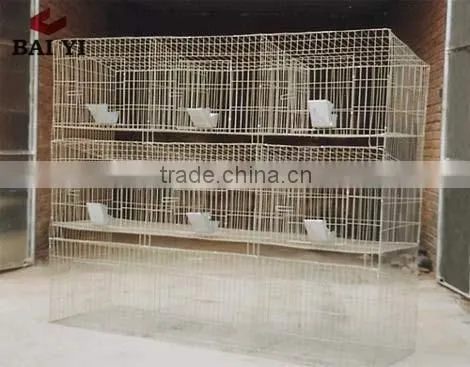 BAIYI Metal Rabbit Cage For Meat Rabbit / Breeding Rabbit / Female Rabbit