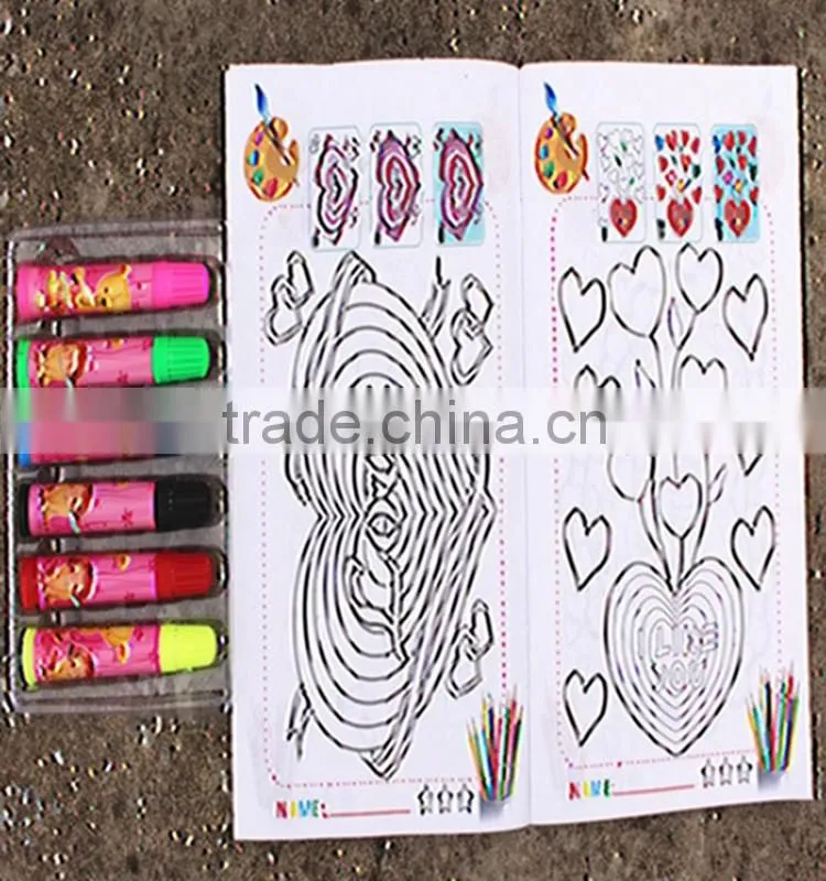 6PCS /Set color water pen magic drawing pen present grafitti sets