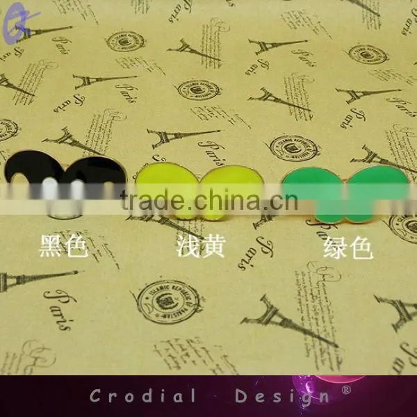 2013 New Products Cute Mustache Design Mustache Rings Jewellry With Oil Drip For Girls
