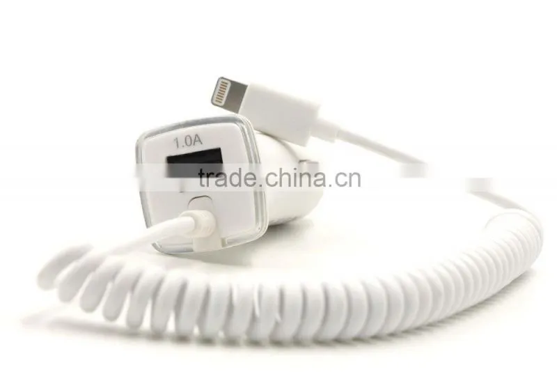 Mobilephone accessories factory in china car charger with usb charger cable