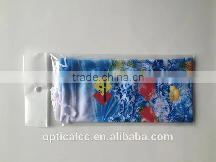 100% Polyester Cloth Case for Sunglasses