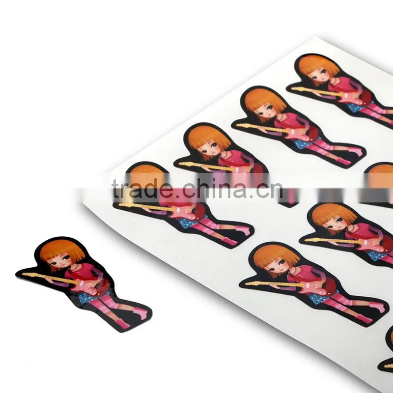 2016 Professional Custom Printable Cartoon Stickers for Children
