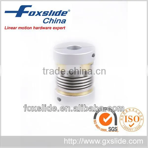 Electric Motor Ball Screw Bellows Servo Coupling