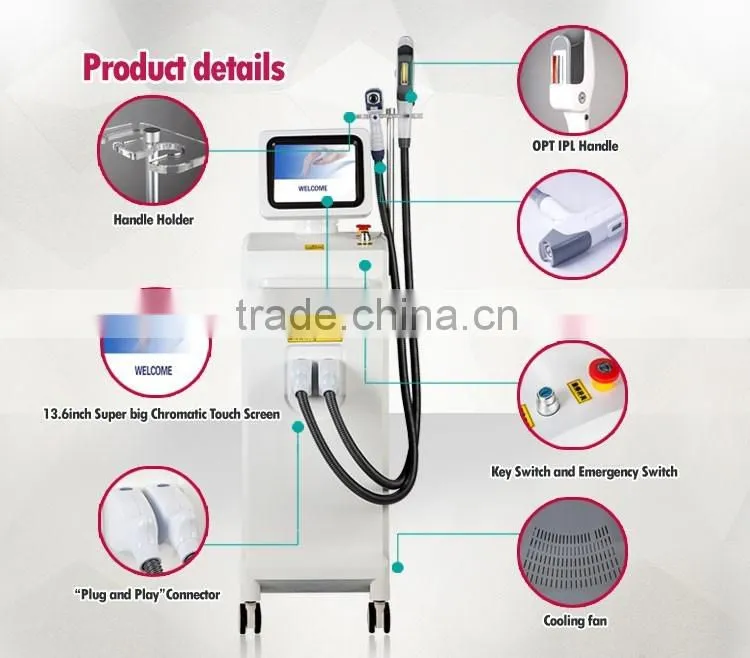 Best opt laser multifunction beauty equipment