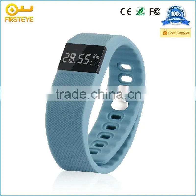 Firsteye TW64 smart bluetooth wristband , Neutral smart wristband for men and women