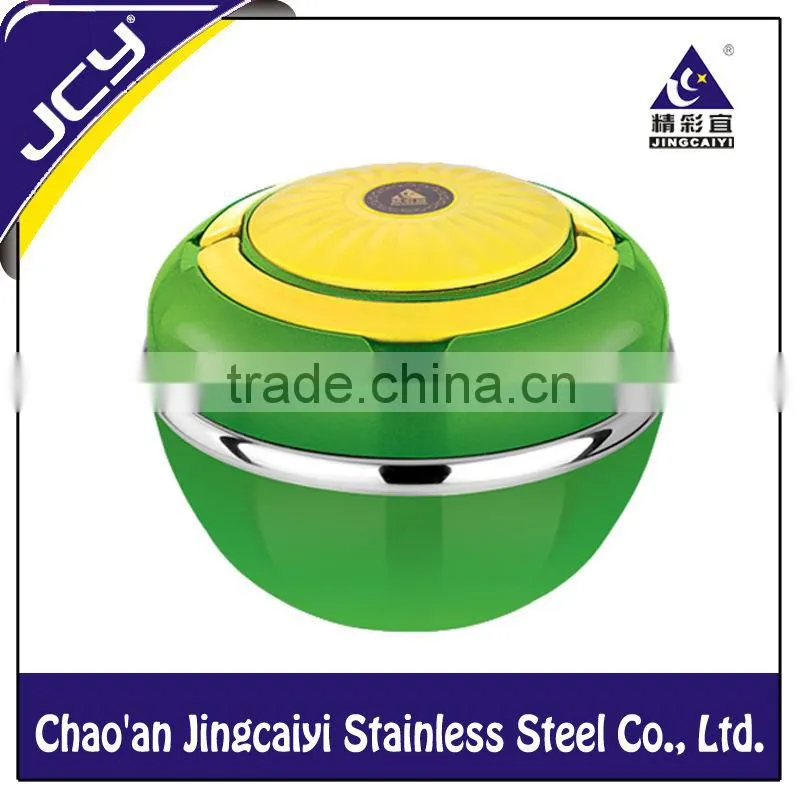 Stainless Steel Apple Shape Food Container/ Tiffin Lunch Box