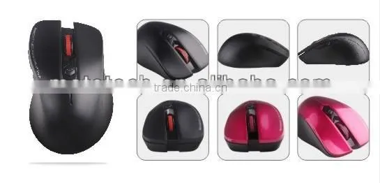 Fashion sexy 2.4g ergonomics mouse
