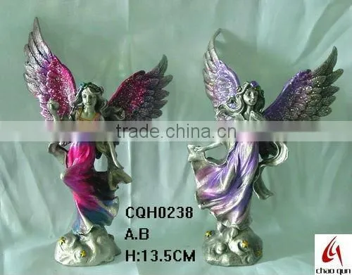 2012 metal lovely fairy sculpture 0293