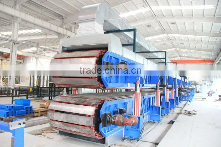 Sandwich panel machine- laminating press