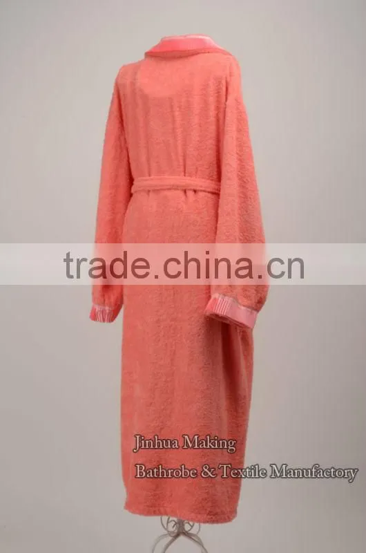 Women's Chaps Pajamas Terry Velour Wrap Robe with piping