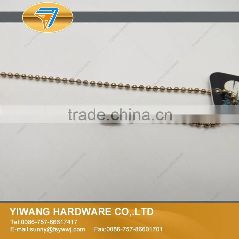 Christmas Decoration Metal Bead Chain Necklace