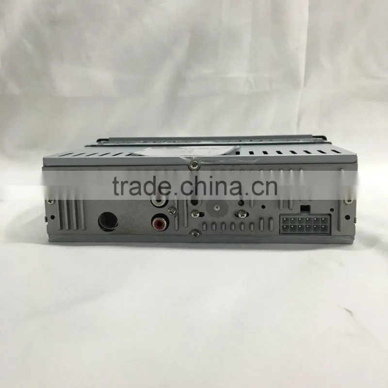 high power factory price 1 din car mp3 fm radio transmitter usb player with SD TF MMC slot aux in interface