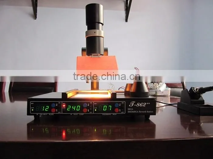Puhui infrared rework station, infrared BGA rework station T-862++
