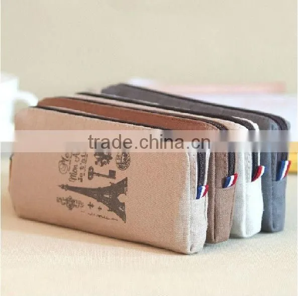 Durable canvas pen bags